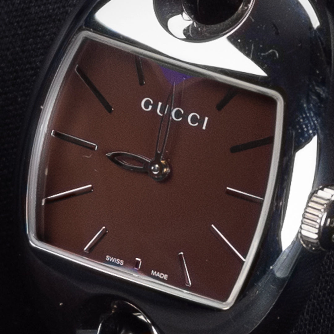 Luxury watch (YA121310): watch face angled view right