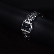 Luxury watch (YA121507): watch face angled view right zoomed out