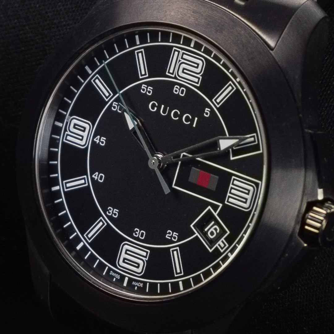 Luxury watch (YA126202): watch face angled view right