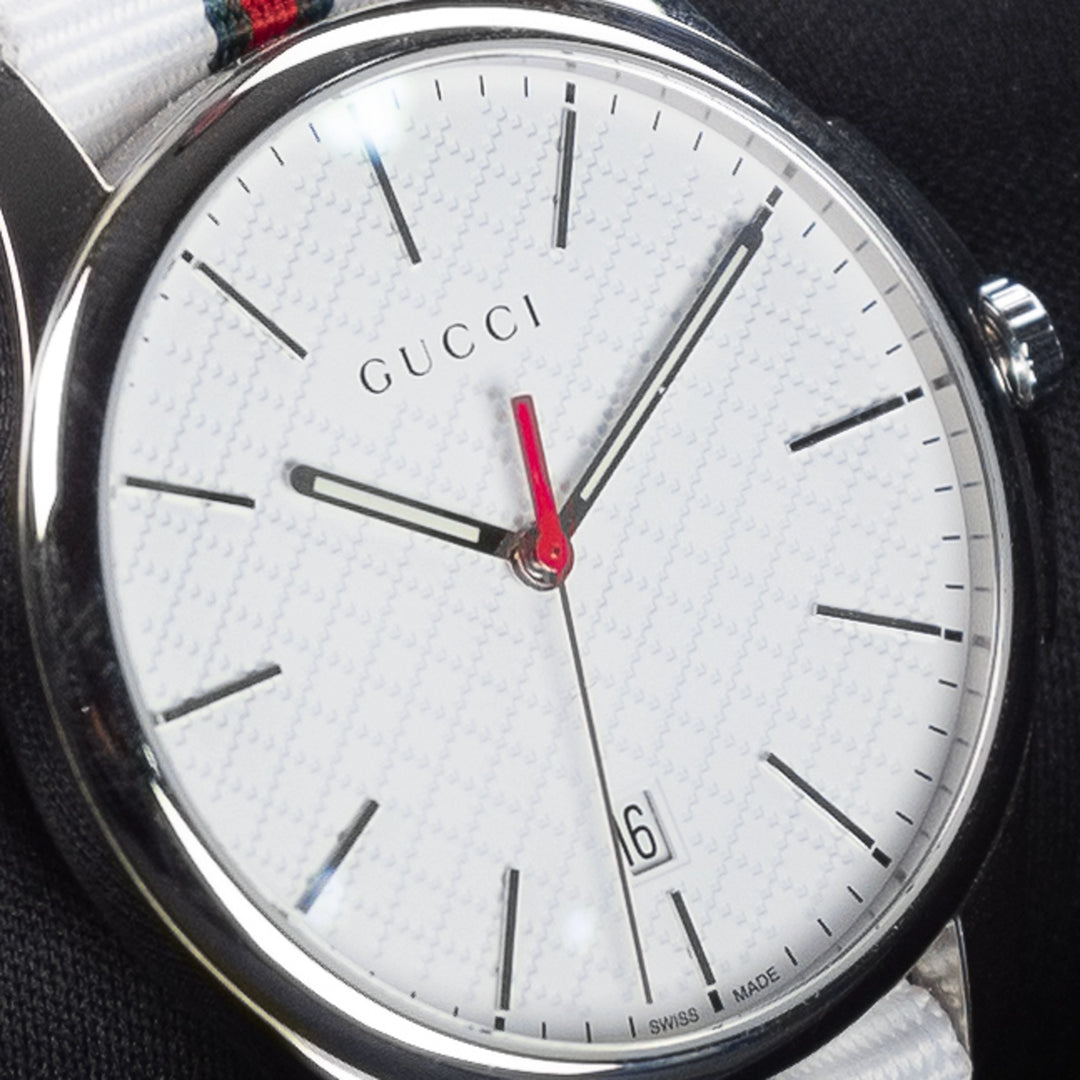Luxury watch (YA126322): watch face angled view left