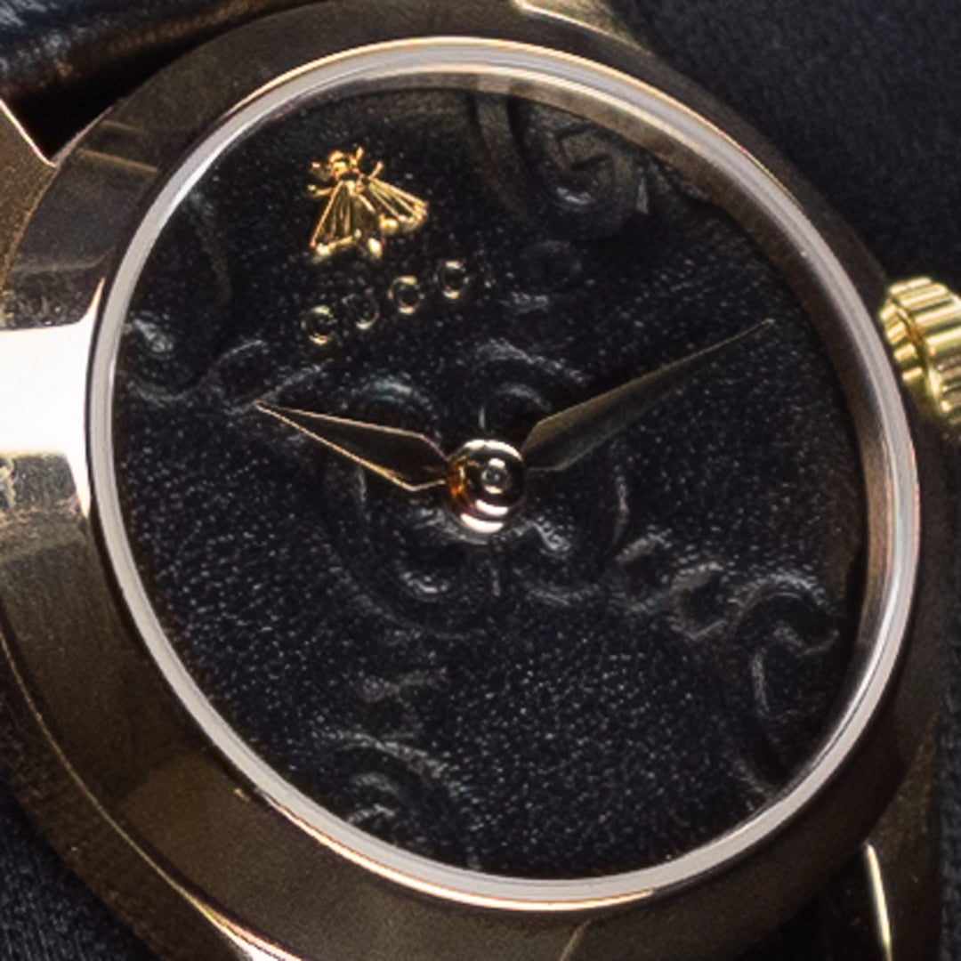 Luxury watch (YA126581): watch face angled view left