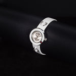 Kép betöltése a Galériamegjelenítőbe, Luxury watch (YA129509): watch face angled view right zoomed out
