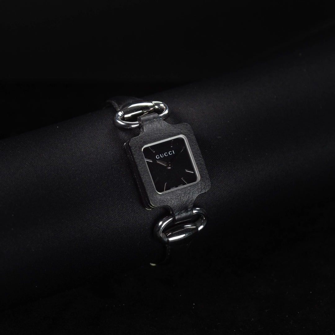 Luxury watch (YA130402): watch face angled view left zoomed out