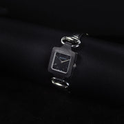 Luxury watch (YA130402): watch face angled view right zoomed out