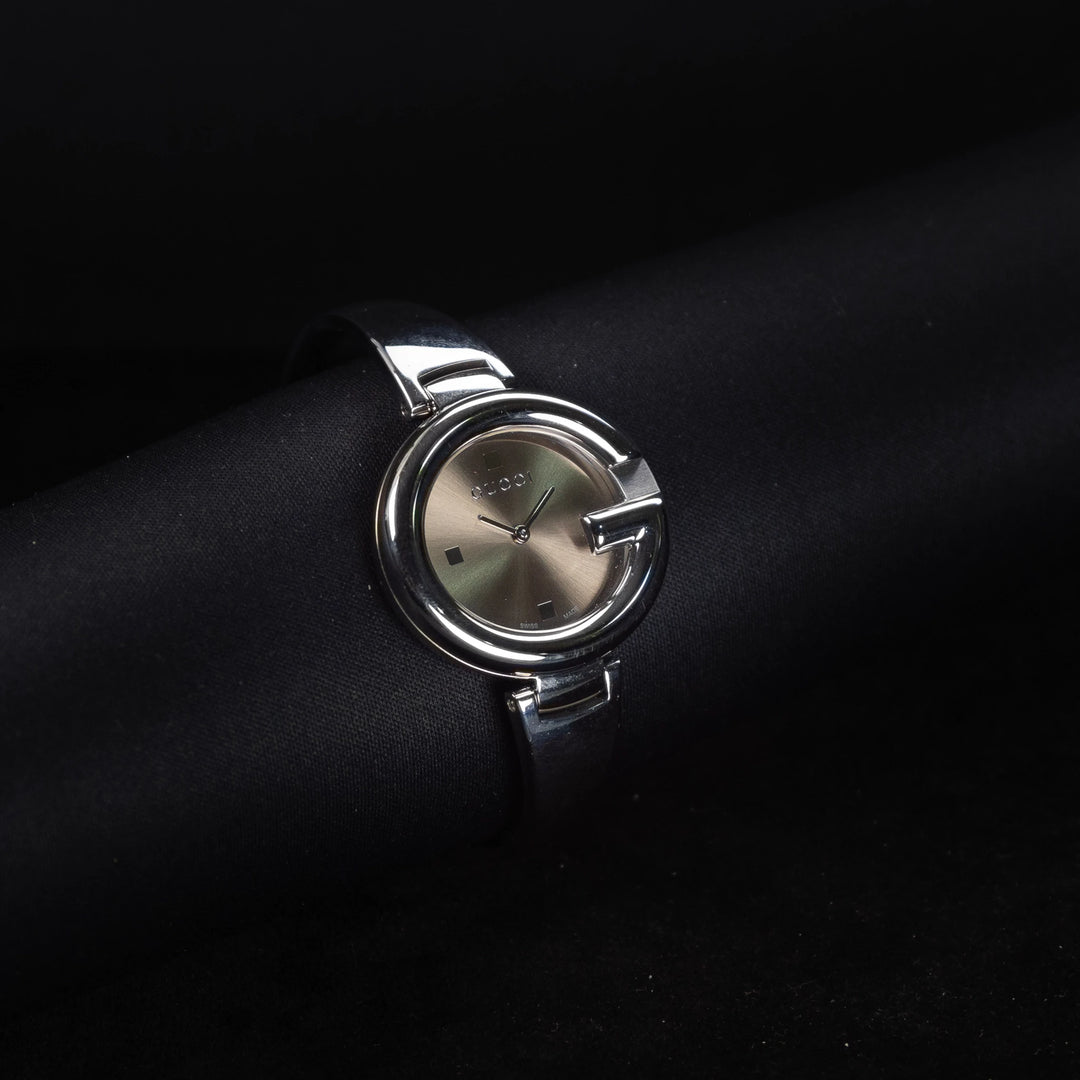 Luxury watch (YA139507): watch face angled view left zoomed out