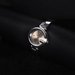 Kép betöltése a Galériamegjelenítőbe, Luxury watch (YA139507): watch face angled view right zoomed out
