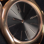Kép betöltése a Galériamegjelenítőbe, Luxury watch (YA140408): watch face angled view left

