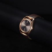 Luxury watch (YA140408): watch face angled view right zoomed out