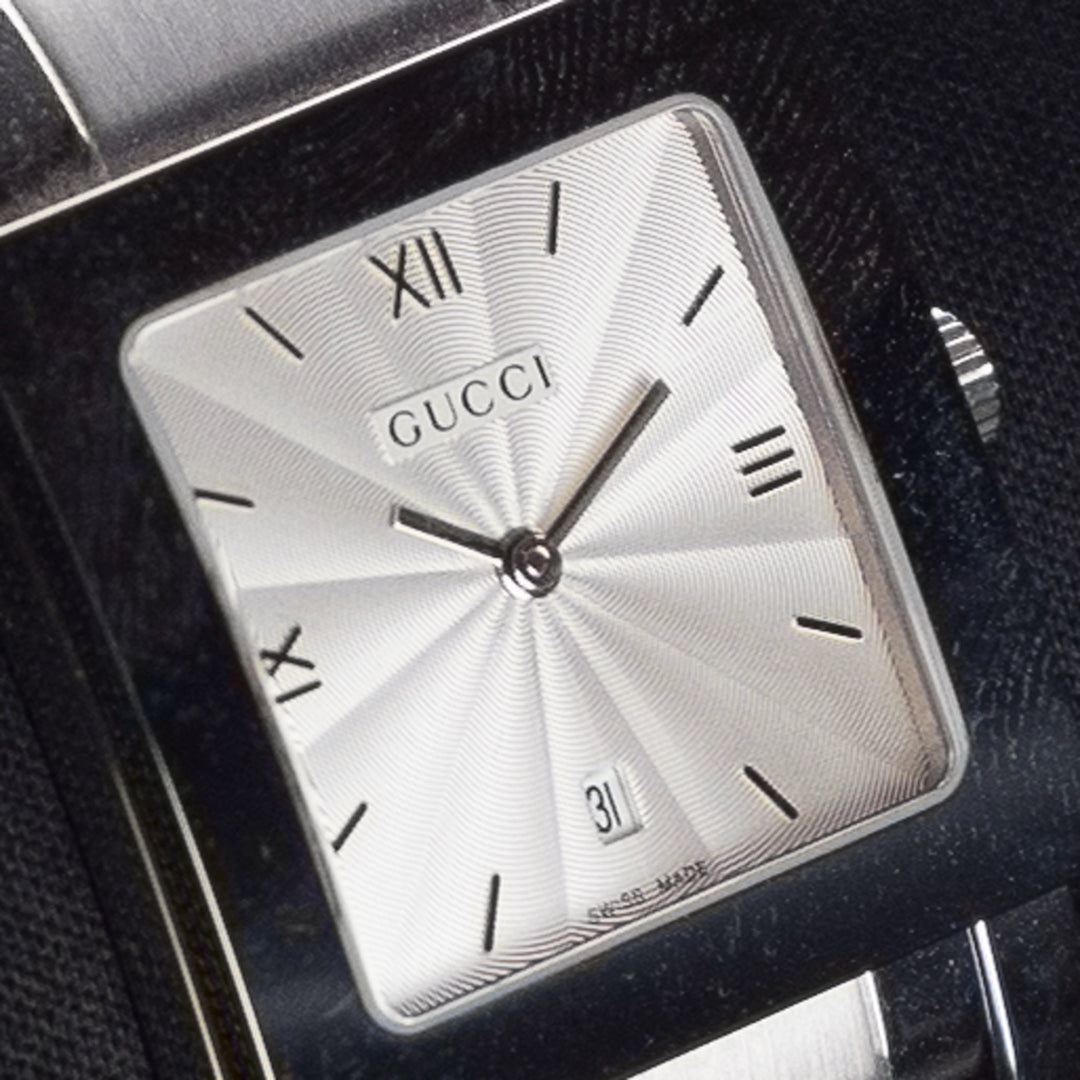 Luxury watch (YA7900M): watch face angled view left