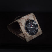Luxury watch (YC200001): watch face angled view right zoomed out