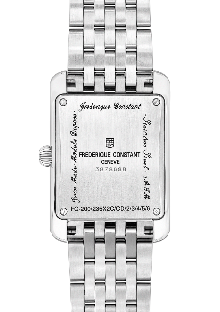 FREDERIQUE CONSTANT FC-235S2C6B Classics Carree Small Seconds Watch