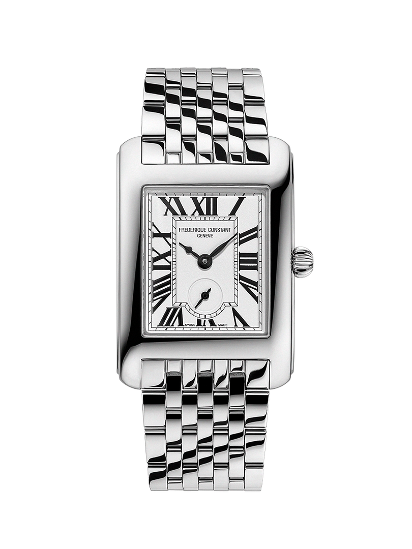 FREDERIQUE CONSTANT FC-235S2C6B Classics Carree Small Seconds Watch