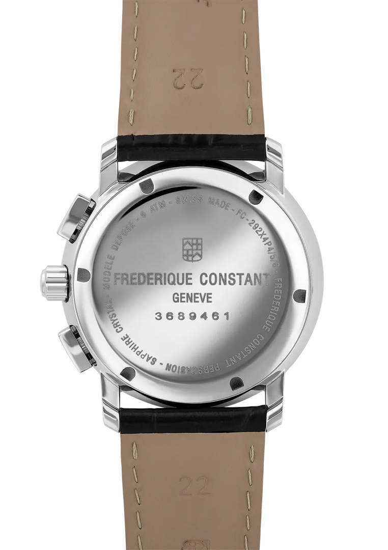 FREDERIQUE CONSTANT FC-292MC4P6 Classics Quartz Chronograph Watch