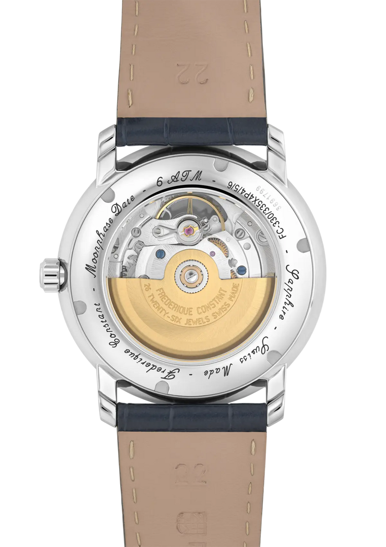 FREDERIQUE CONSTANT FC-335MCNW4P26 Classics Heart Beat Moonphase Date Watch