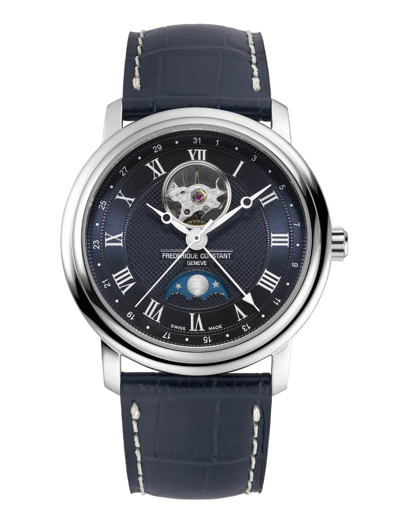 FREDERIQUE CONSTANT FC-335MCNW4P26 Classics Heart Beat Moonphase Date Watch