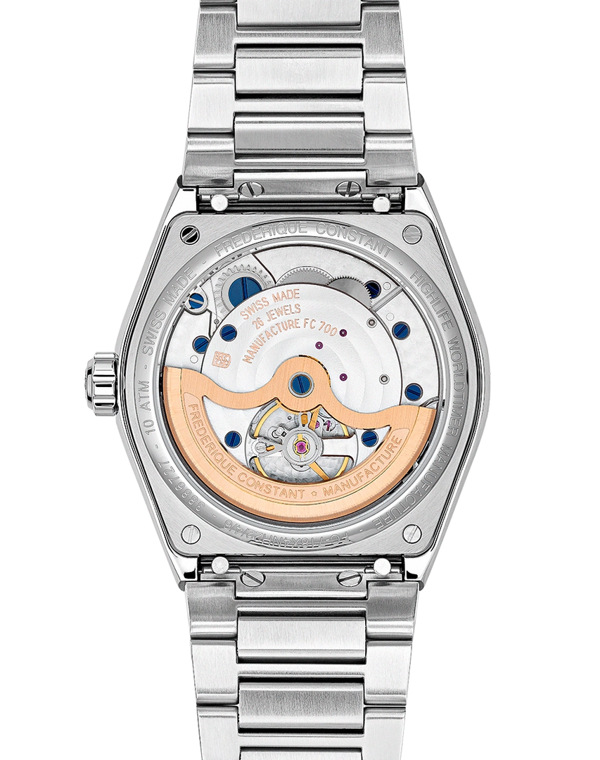 FREDERIQUE CONSTANT FC-718N4NH6B Highlife Worldtimer Manufacture Karóra