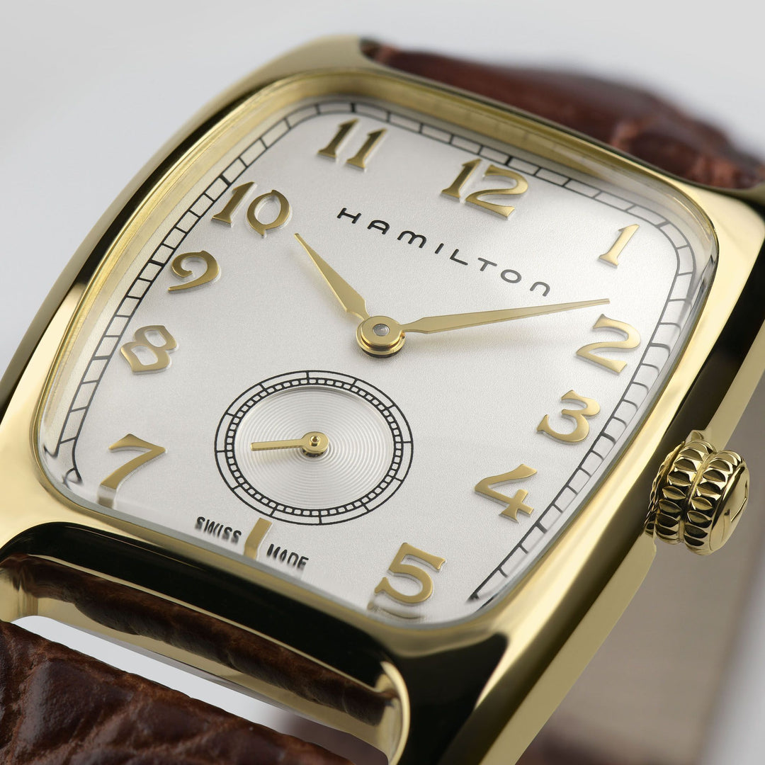 HAMILTON H13431553 American Classic Boulton Small Second Karóra