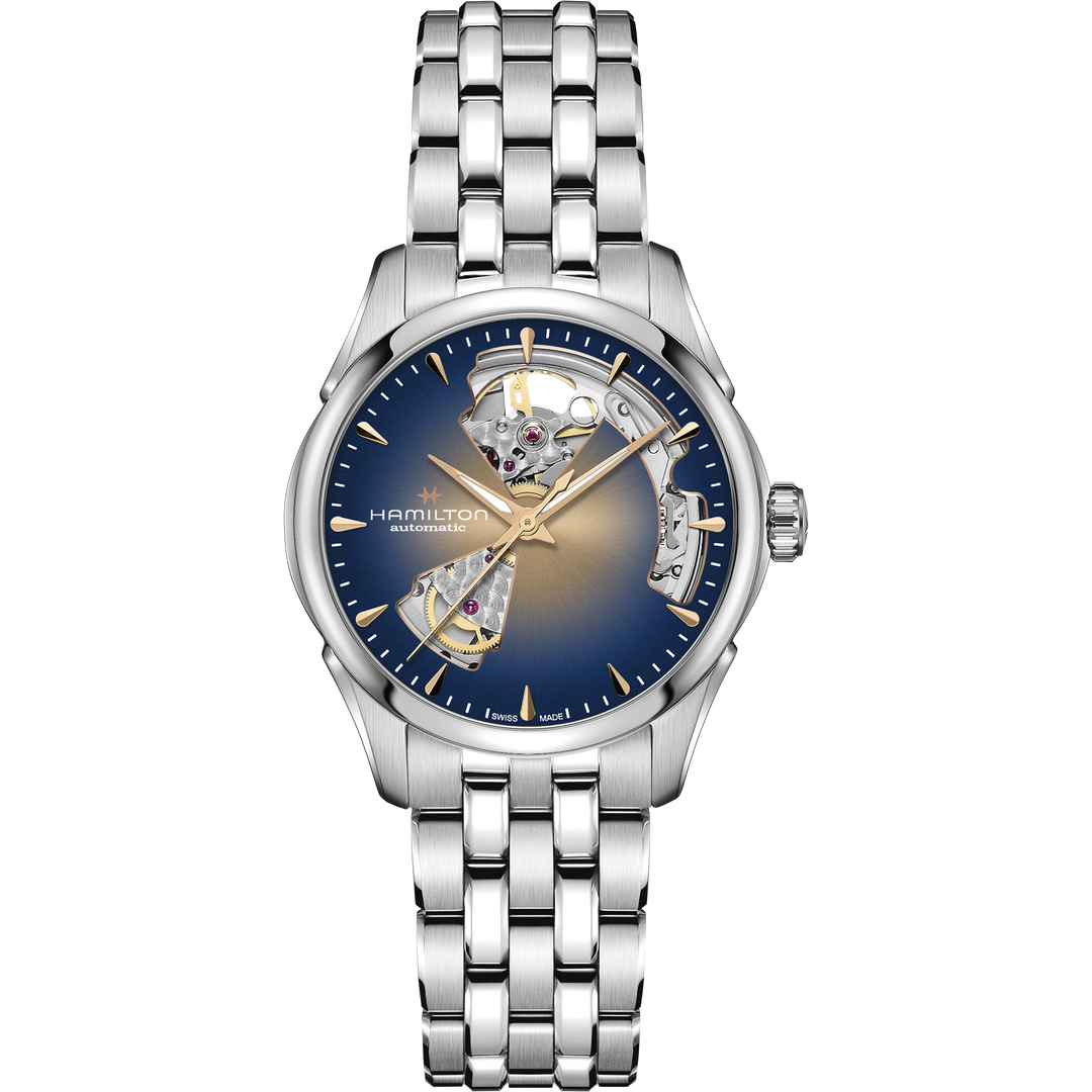 HAMILTON H32215101 Jazzmaster Open Heart Lady Auto Karóra