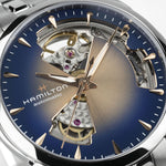 Kép betöltése a Galériamegjelenítőbe, HAMILTON H32215101 Jazzmaster Open Heart Lady Auto Karóra
