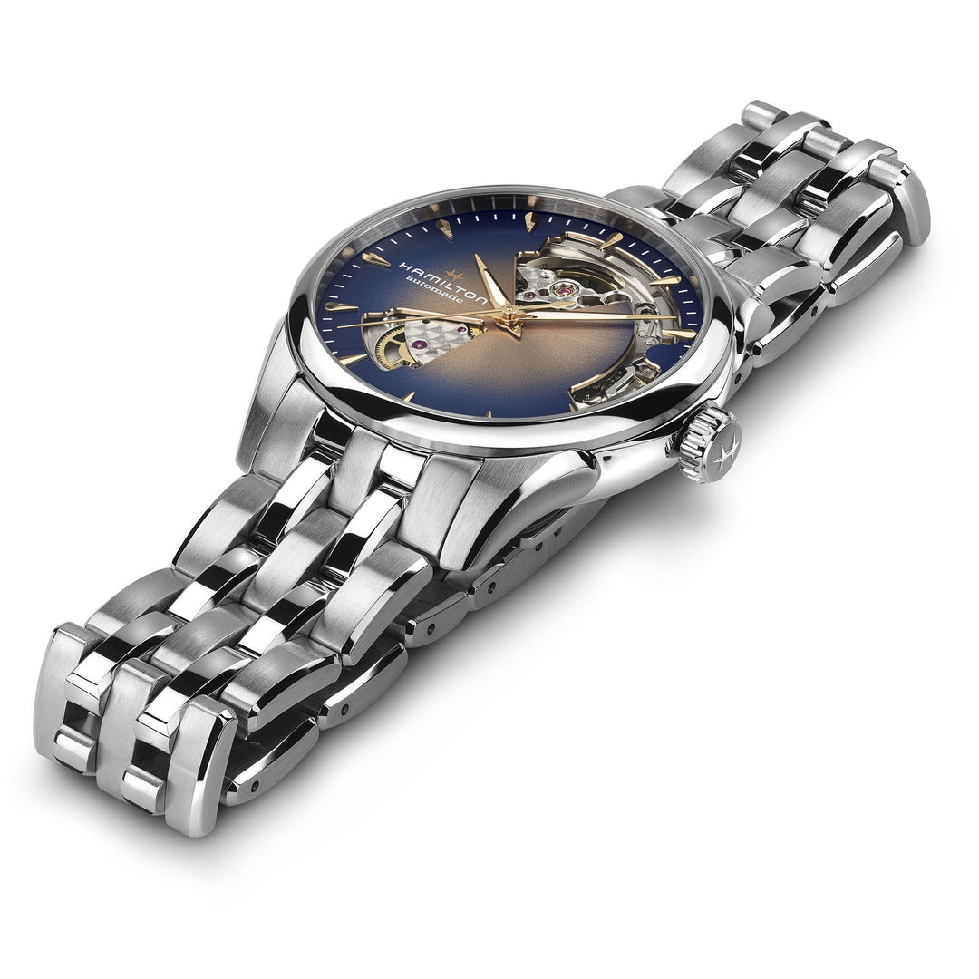 HAMILTON H32215101 Jazzmaster Open Heart Lady Auto Karóra