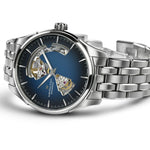 Kép betöltése a Galériamegjelenítőbe, HAMILTON H32675140 Jazzmaster Open Heart Karóra
