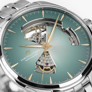 HAMILTON H32675141 Jazzmaster Open Heart Auto Karóra