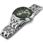 Kép betöltése a Galériamegjelenítőbe, HAMILTON H32675160 Jazzmaster Open Heart Karóra
