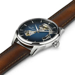 Kép betöltése a Galériamegjelenítőbe, HAMILTON H32675540 Jazzmaster Open Heart Karóra
