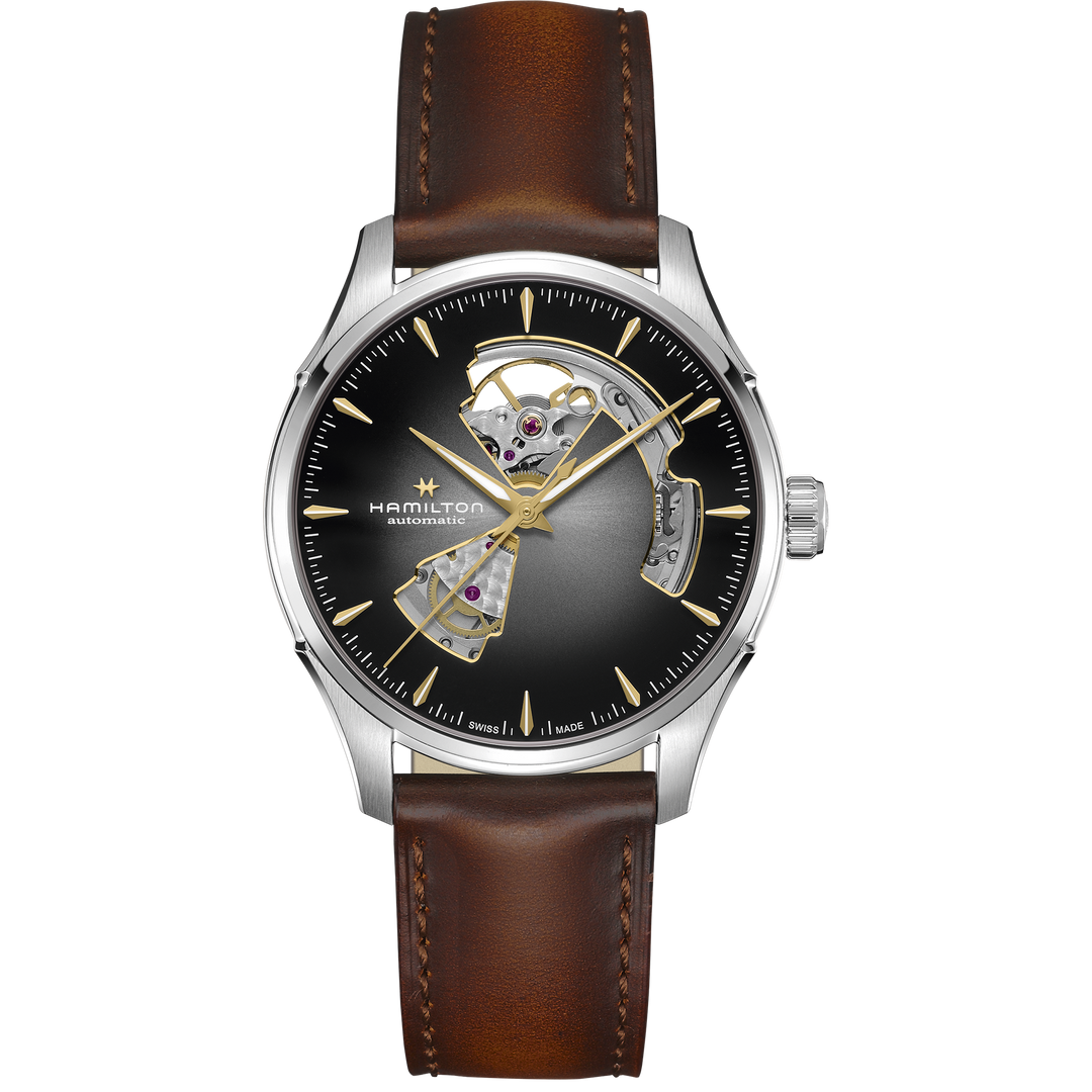 HAMILTON H32675581 Jazzmaster Open Heart Auto Karóra