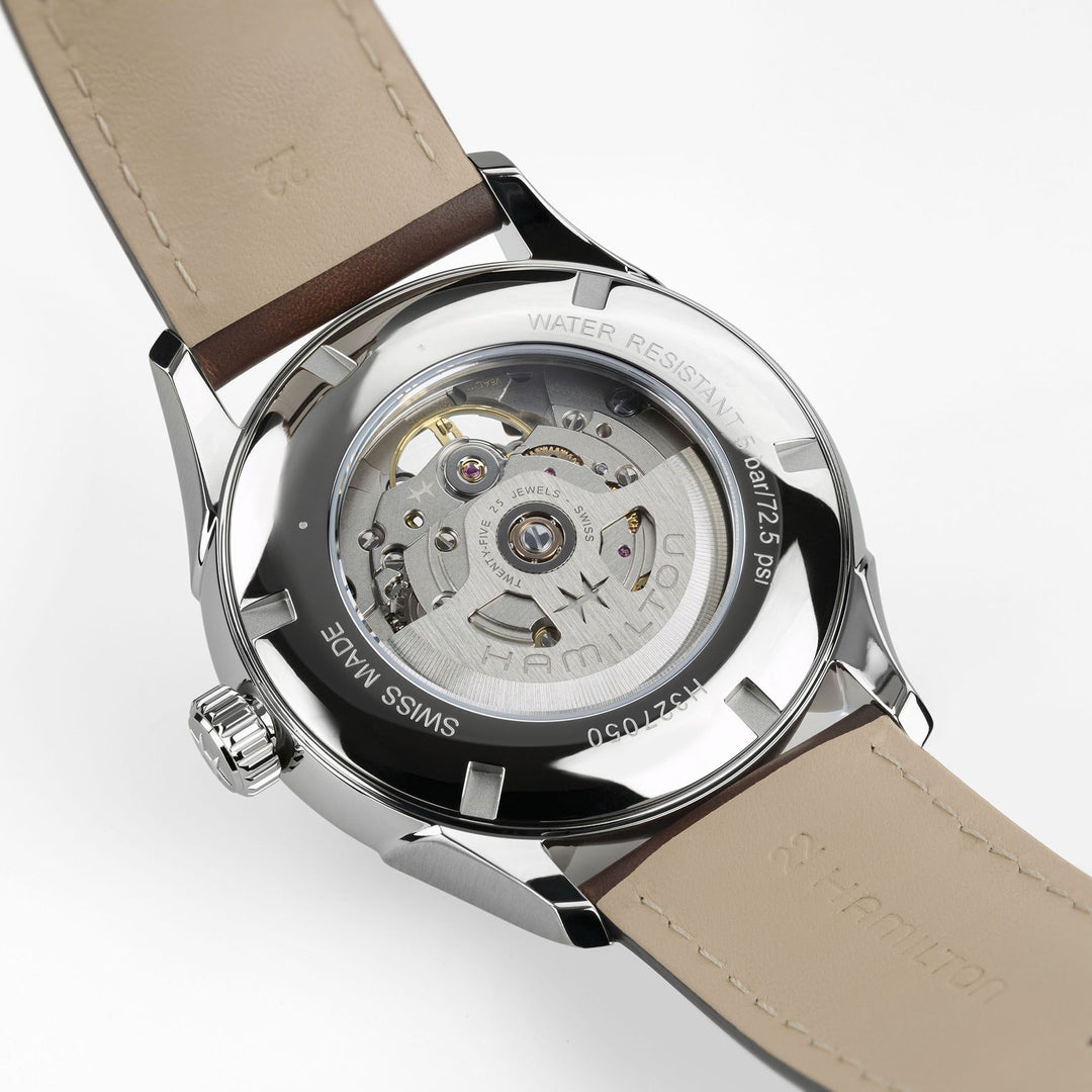 HAMILTON H32705501 Jazzmaster Open Heart Auto Karóra