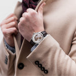 Kép betöltése a Galériamegjelenítőbe, HAMILTON H32705551 Jazzmaster Open Heart Karóra
