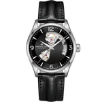 Kép betöltése a Galériamegjelenítőbe, HAMILTON H32705731  Jazzmaster Open Heart Auto Karóra
