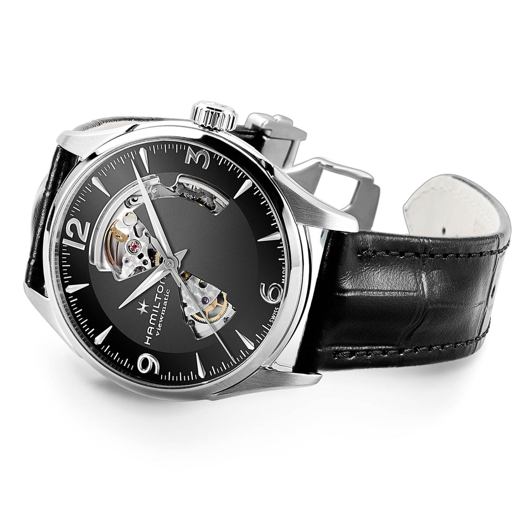 HAMILTON H32705731  Jazzmaster Open Heart Auto Karóra
