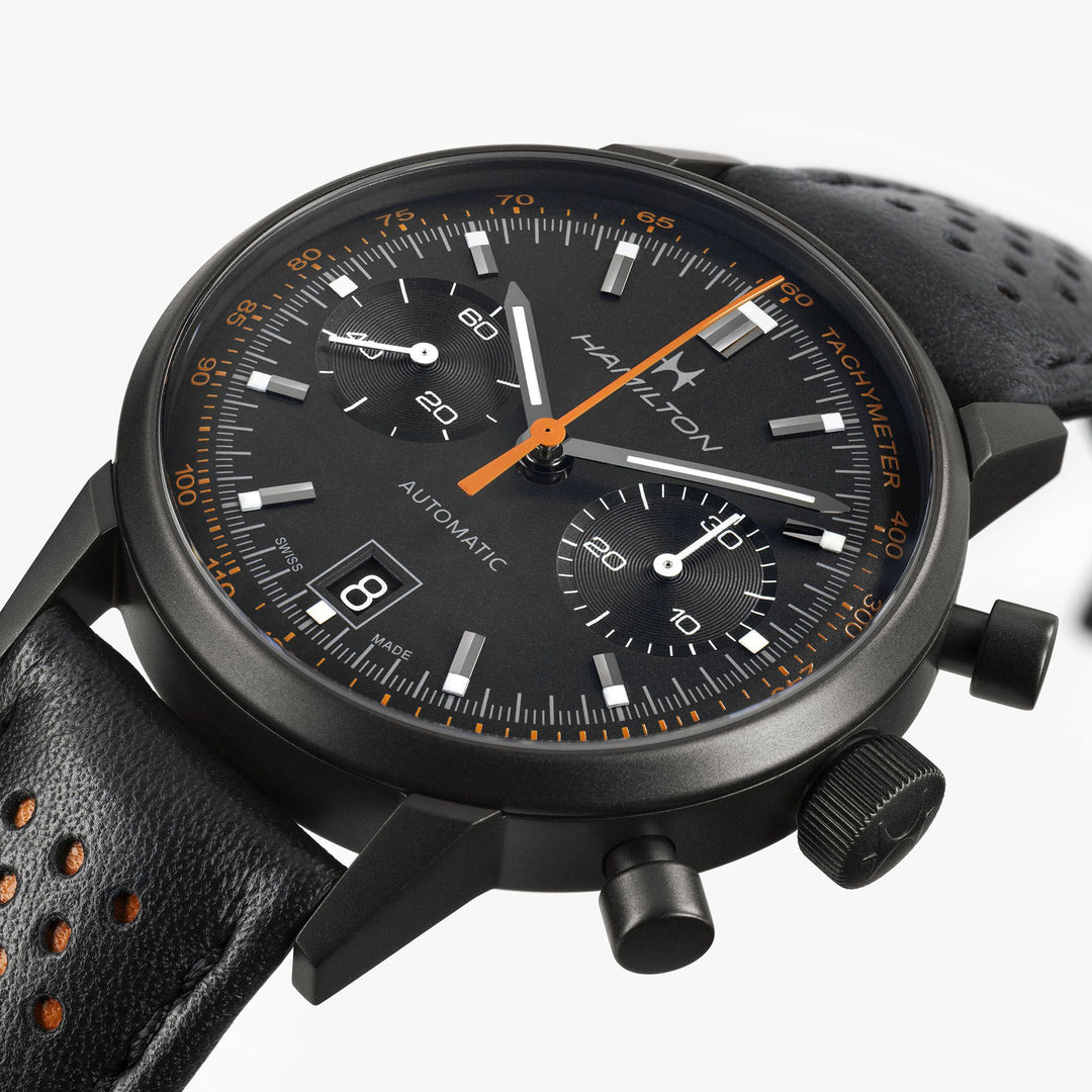 HAMILTON H38446732 American Classic Intra-matic Auto Chrono Karóra