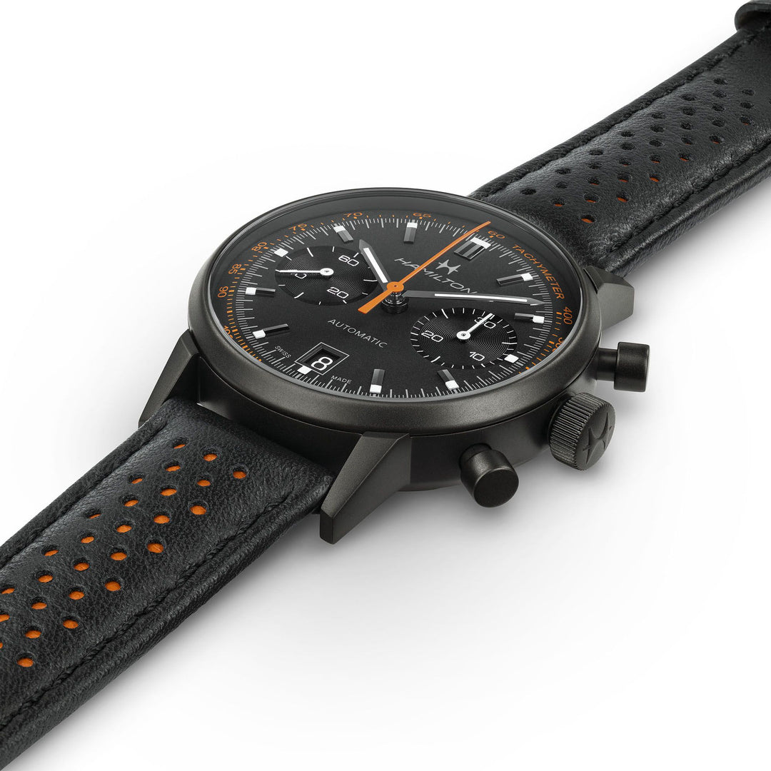 HAMILTON H38446732 American Classic Intra-matic Auto Chrono Karóra