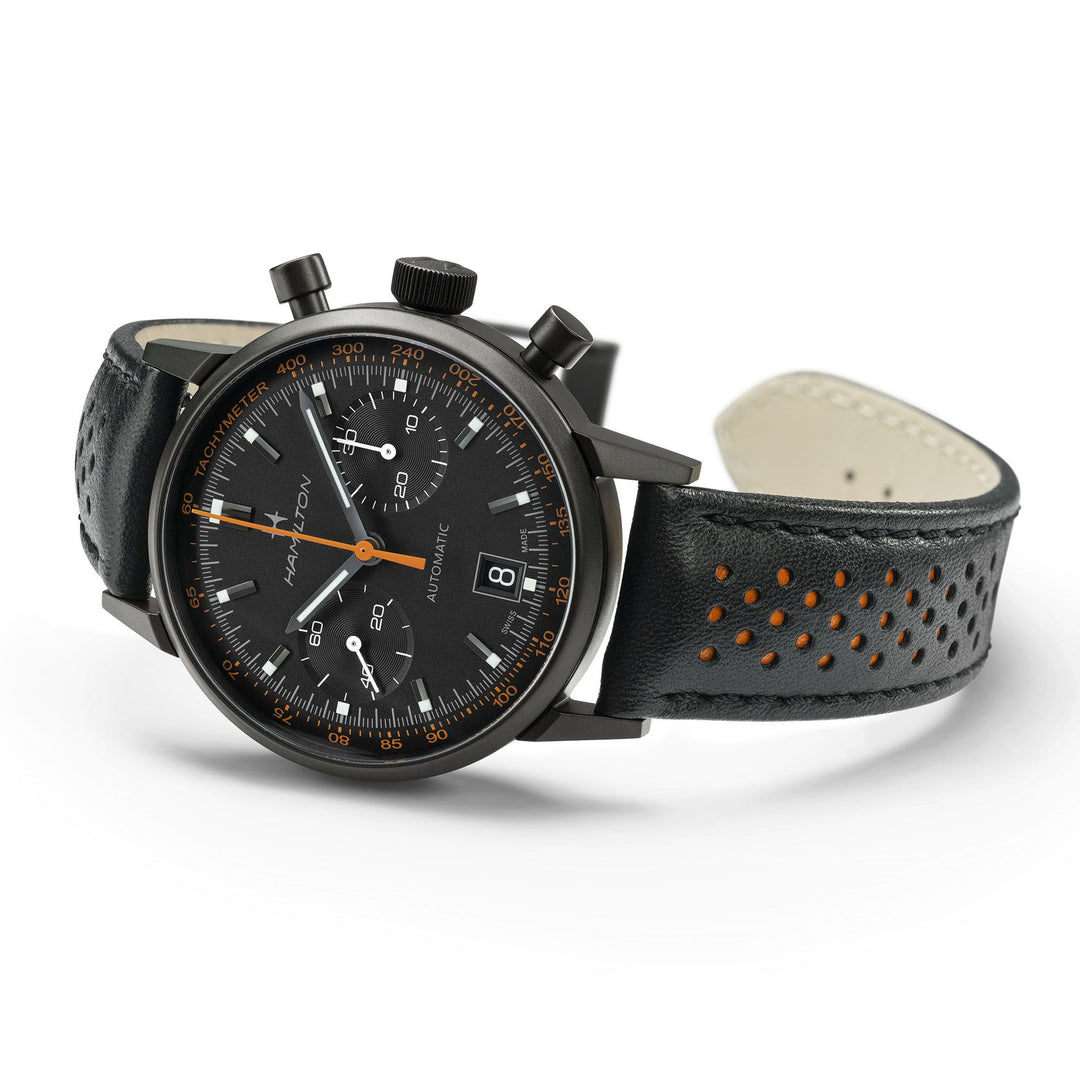 HAMILTON H38446732 American Classic Intra-matic Auto Chrono Karóra
