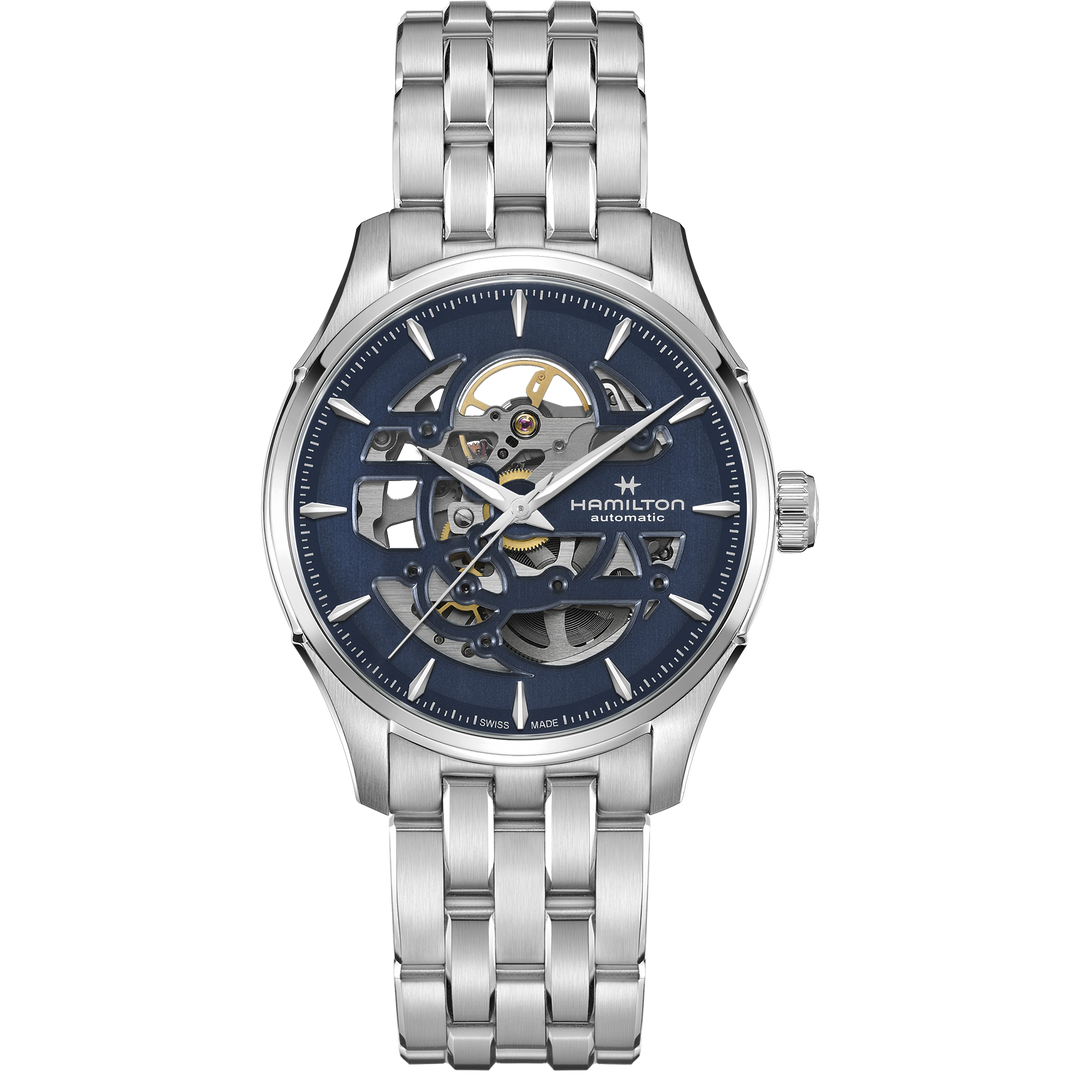 HAMILTON H42535141 Jazzmaster Skeleton Auto Karóra