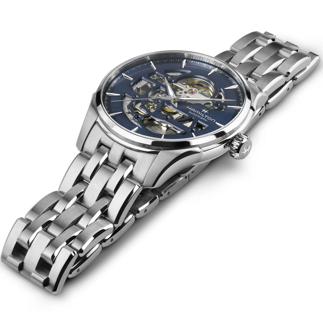 HAMILTON H42535141 Jazzmaster Skeleton Auto Karóra