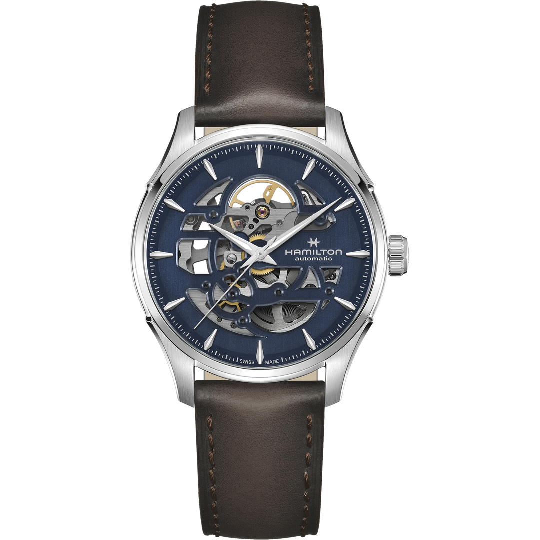HAMILTON H42535541 Jazzmaster Skeleton Auto Karóra
