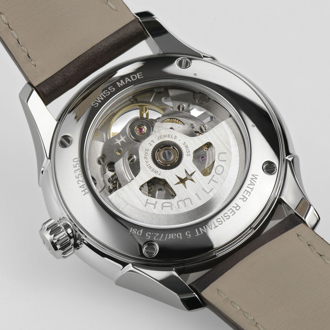 HAMILTON H42535541 Jazzmaster Skeleton Auto Karóra