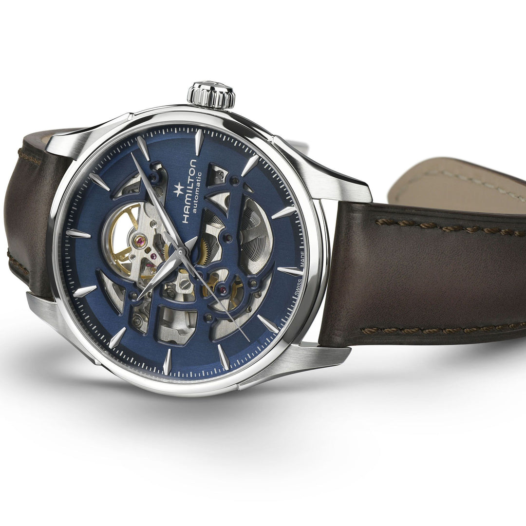 HAMILTON H42535541 Jazzmaster Skeleton Auto Karóra