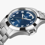 Kép betöltése a Galériamegjelenítőbe, HAMILTON H64475140 Khaki Field King Day-Date Karóra
