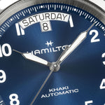 Kép betöltése a Galériamegjelenítőbe, HAMILTON H64475540 Khaki Field King Day-Date Karóra
