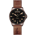 Kép betöltése a Galériamegjelenítőbe, HAMILTON H64605531 Khaki Aviation Khaki Pilot Day Date Karóra
