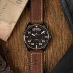 Kép betöltése a Galériamegjelenítőbe, HAMILTON H64605531 Khaki Aviation Khaki Pilot Day Date Karóra
