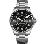 Kép betöltése a Galériamegjelenítőbe, HAMILTON H64715135 Khaki Aviation Khaki Pilot Day Date Karóra
