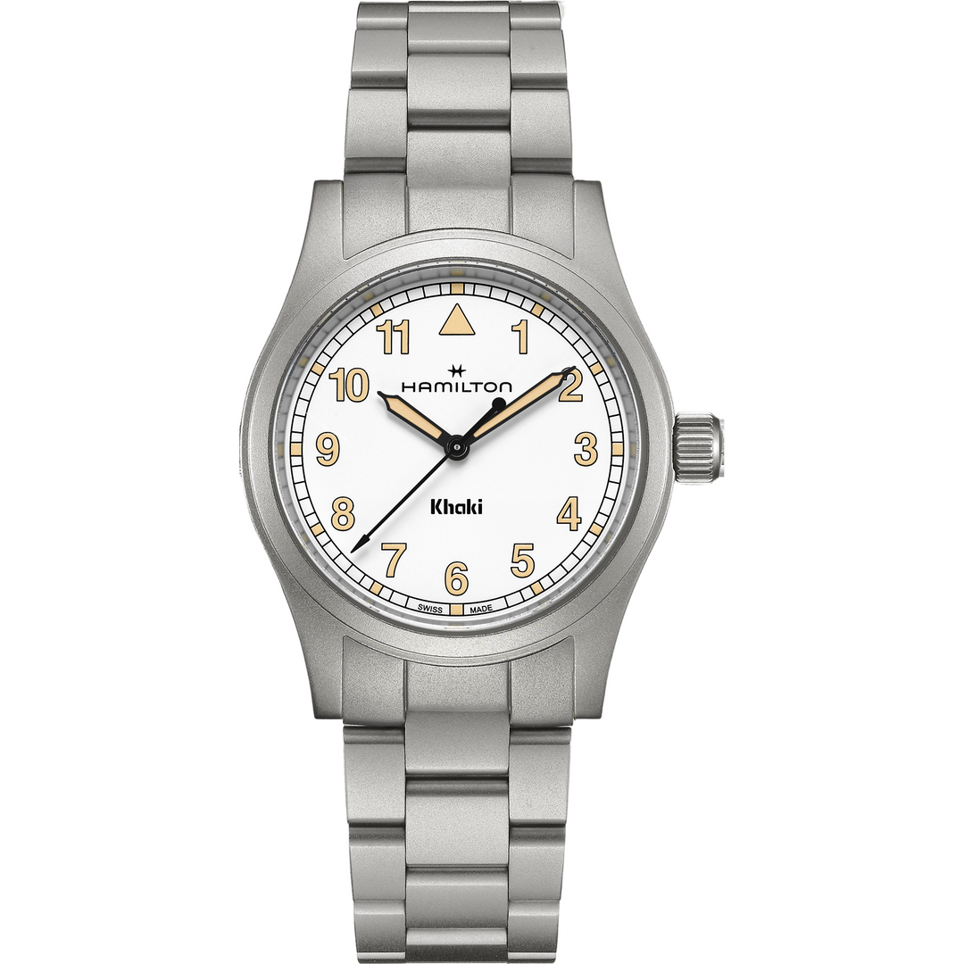HAMILTON H69401110 Khaki Field Karóra