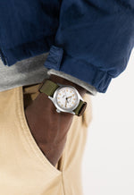 Kép betöltése a Galériamegjelenítőbe, HAMILTON H69401910 Khaki Field Karóra
