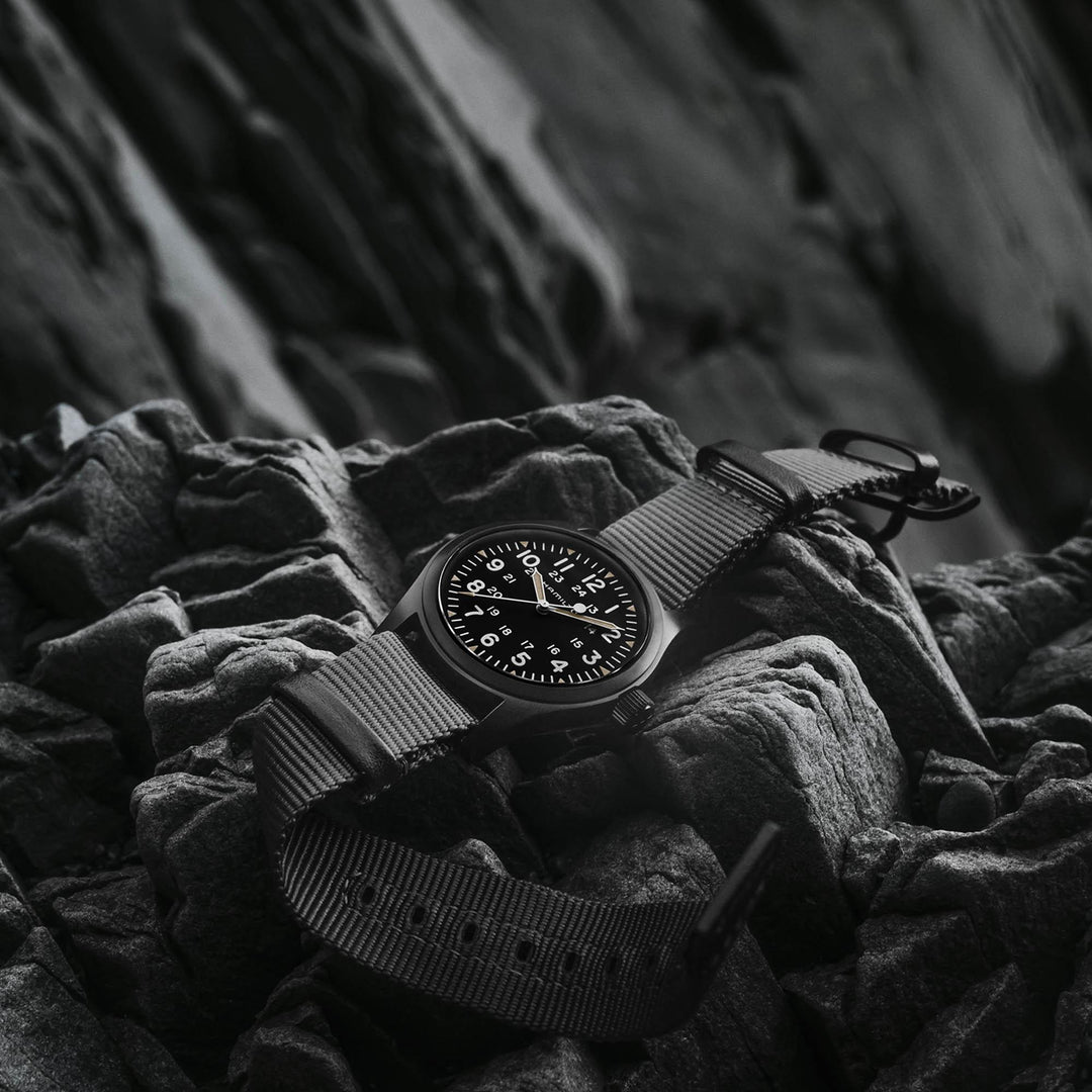 HAMILTON H69409930 Khaki Field Karóra