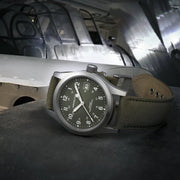 HAMILTON H69439363 Khaki Field Mechanical Karóra